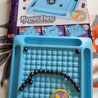 Magnetic Battle Chess Game with 20 Steel Balls ? Strategy Board Game for Family